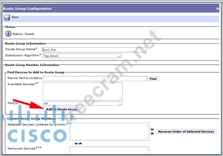300-810 Exam Dumps | Refer to the exhibit. An engineer is configuring a ...