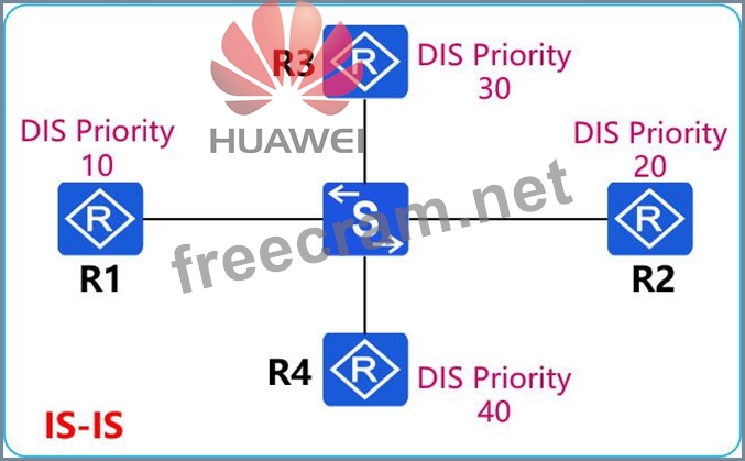 H12-821_V1.0-ENU Exam Dumps | R1, R2, R3, and R4 run IS-S. The DIS ...