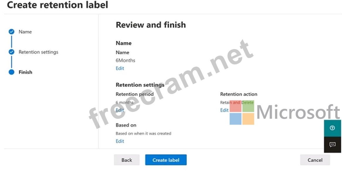 MS-102 Exam Dumps | HOTSPOT You have a Microsoft 365 tenant. You create ...